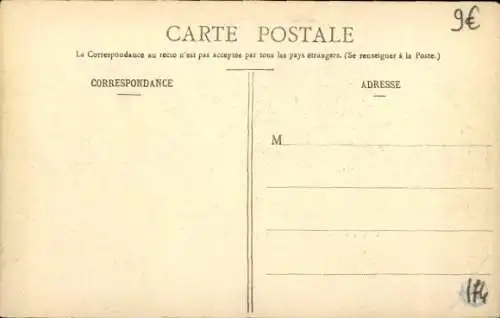 Ak Gassicourt Mantes la Jolie Yvelines,  l'eglise et son portail