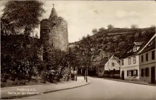 Ak Freyburg an der Unstrut, Stadtmauer