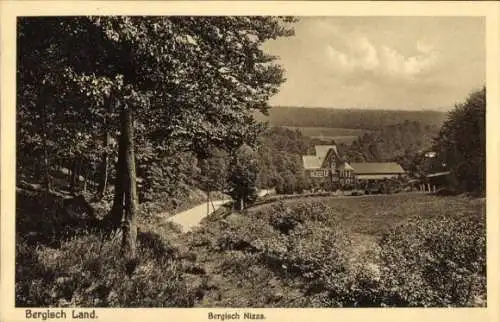 Ak Bergisch Nizza, Bergisch Land, Natur, Gebäude