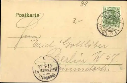 Ak Reichenbach im Vogtland, Stadtansicht
