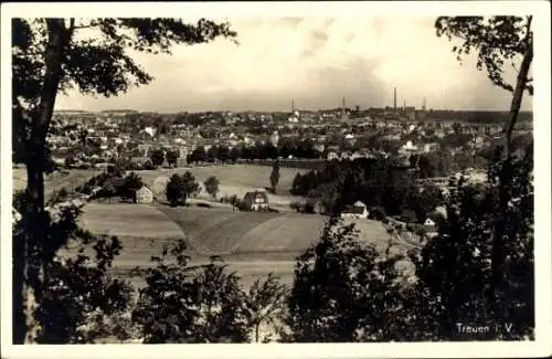 Ak Treuen im Vogtland, Panorama