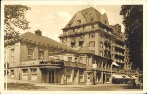 Ak Bad Elster im Vogtland, Hotel Wettiner Hof