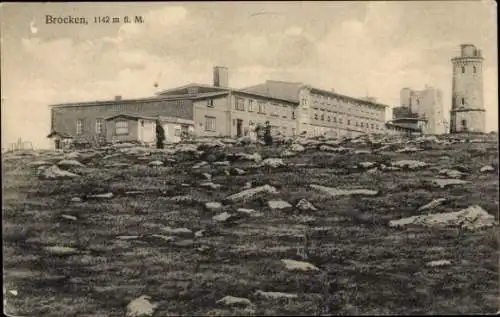 Ak Brocken im Harz, Hotel