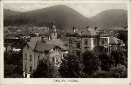 Ak Friedrichroda im Thüringer Wald, Blick vom Beerberg