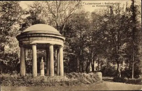 Ak Hohenzieritz in Mecklenburg, Luisentempel im Schlossgarten