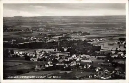 Ak Neukirch in der Lausitz, Panorama, Blick vom Mönchswalder Bergturm