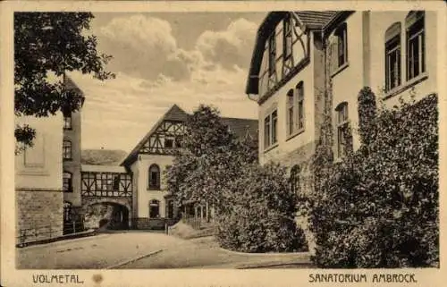 Ak Dahl Hagen in Westfalen, Volmetal, Sanatorium Ambrock