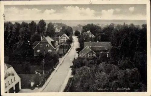 Ak Jablonec nad Nisou Gablonz an der Neiße Region Reichenberg, Dorfstraße