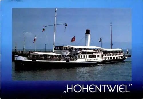 Ak Schiff Hohentwiel, Bodensee-Schifffahrt