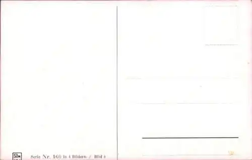 Lied Künstler Ak Boettcher, Hans ?, Auf de schwäbische Eisebahne, Serie 160 Bild 4