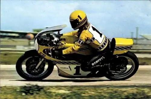 Ak Rennfahrer Kenny Roberts, Good Year, Motorradrennen