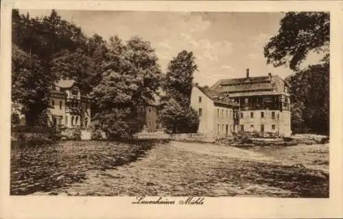 Ak Mittweida in Sachsen, Blick auf die Lauenhainer Mühle