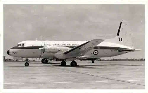 Foto Australisches Militärflugzeug, RAAF, HS 748, A10 595