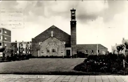 Ak Vlaardingen Südholland, Immanuel Kerk