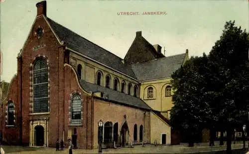 Ak Utrecht Niederlande, Janskerk