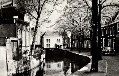 Ak Oudewater Utrecht Niederlande, Am Kanal