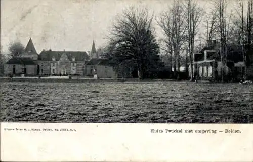 Ak Delden Hof van Twente Overijssel Niederlande, Huize Twickel