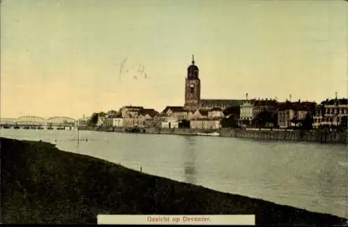 Ak Deventer Overijssel Niederlande, Gesamtansicht