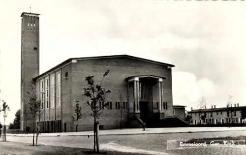 Ak Emmeloord Flevoland Niederlande, Geref. Kerk