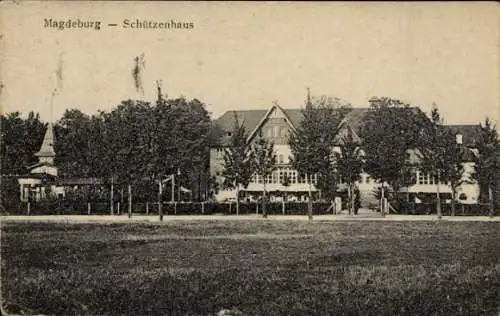 Ak Magdeburg an der Elbe, Schützenhaus