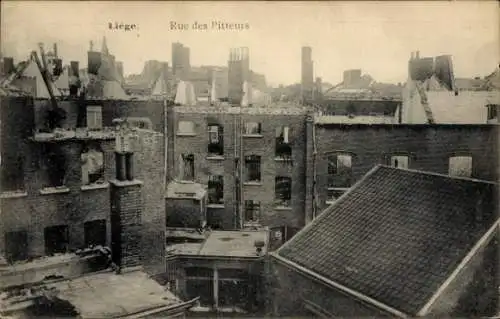 CPA Liège Liège Wallonie, Rue des Pitteurs