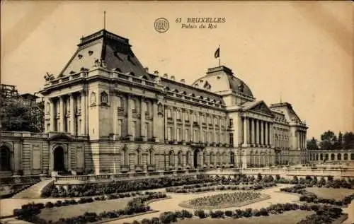 Ak Bruxelles Brüssel, Palais du Roi