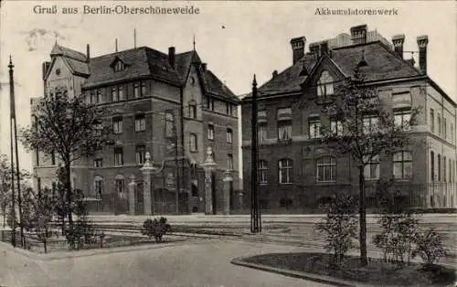 Ak Berlin Köpenick Oberschöneweide, Akkumulatorenwerk