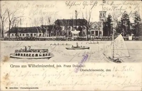 Ak Berlin Köpenick Oberschöneweide, Wilhelminenhof