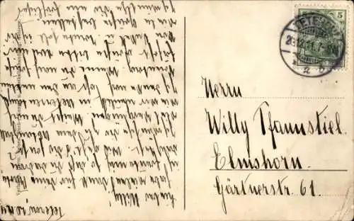 Ak Teterow in Mecklenburg, Malchinerstraße