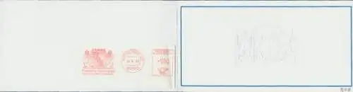 Klapp Ak Autogramm Franz Josef Strauß, Bayerischer Ministerpräsident