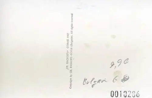 Ak Bulgarien, Rosenernte, Bauern in Trachten