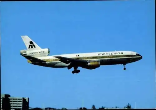 Ak Passagierflugzeug Douglas DC10-15, Mexicana