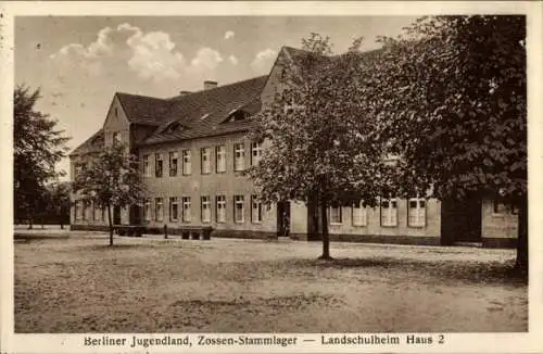 Ak Zossen in Brandenburg, Berliner Jugendland, Stammlager, Kindererholungsheim von Berlin