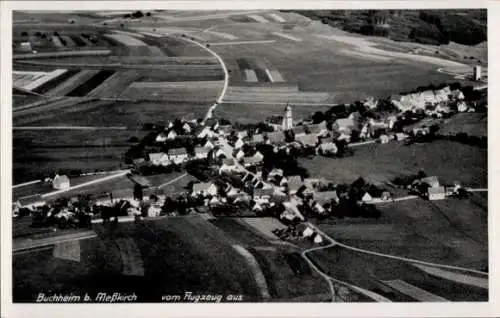 Ak Buchheim in Baden Württemberg, Fliegeraufnahme