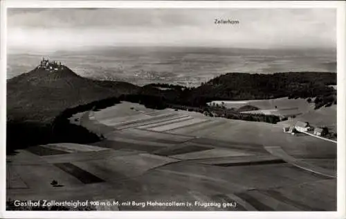 Ak Albstadt in Württemberg, Gasthof Zollersteighof, Fliegeraufnahme