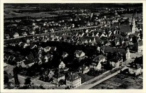 Ak Schorndorf in Württemberg, Fliegeraufnahme