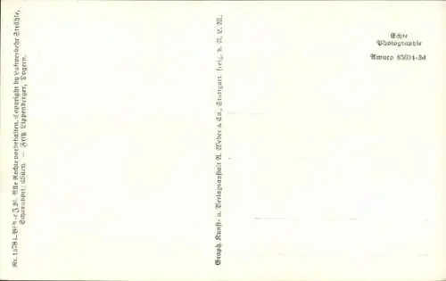 Ak Dogern am Rhein, Fliegeraufnahme