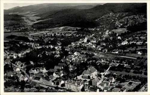 Ak Freiburg im Breisgau, Fliegeraufnahme