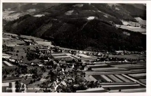 Ak Bleibach Gutach im Breisgau Schwarzwald, Fliegeraufnahme