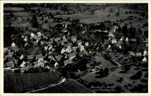 Ak Bamlach Bad Bellingen in Baden, Fliegeraufnahme