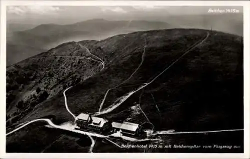 Ak Todtnau im Südschwarzwald, Belchenhotel, Fliegeraufnahme