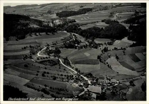 Ak Oberbiederbach Biederbach Baden Württemberg, Fliegeraufnahme