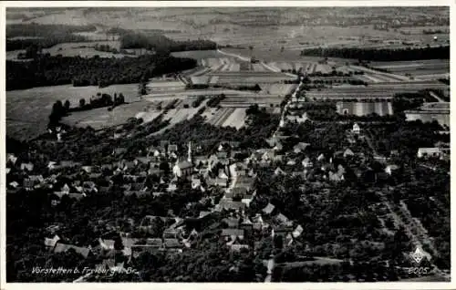 Ak Vörstetten Baden Württemberg, Fliegeraufnahme