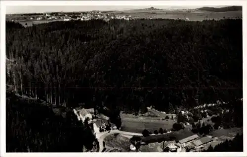 Ak Bonndorf im Schwarzwald, Fliegeraufnahme