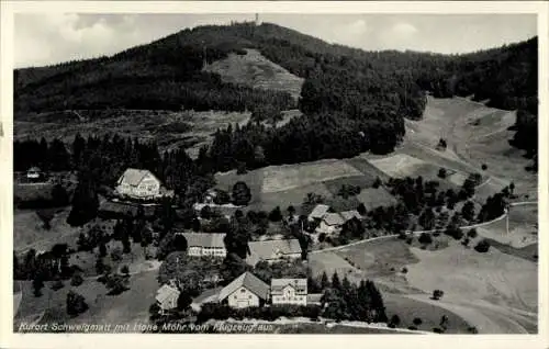 Ak Schweigmatt Raitbach Schopfheim in Baden, Hohe Möhr, Fliegeraufnahme