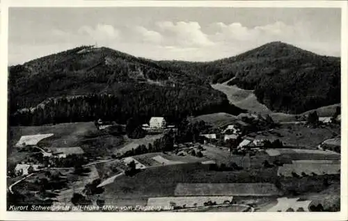 Ak Schweigmatt Raitbach Schopfheim in Baden, Fliegeraufnahme, Hohe Möhr