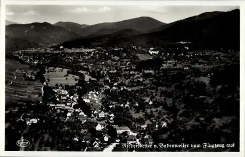 Ak Badenweiler im Schwarzwald, Schwarzwald, Fliegeraufnahme