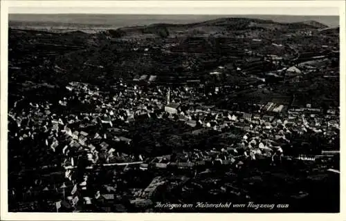 Ak Ihringen am Kaiserstuhl, Fliegeraufnahme