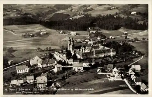 Ak St. Peter im Schwarzwald, Fliegeraufnahme