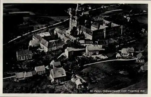 Ak St. Peter im Schwarzwald, Fliegeraufnahme